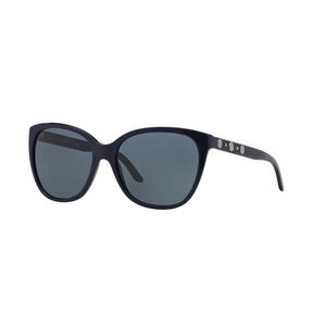 NWT Versace Dark Blue, Dark Grey Unisex Sunglasses 57mm